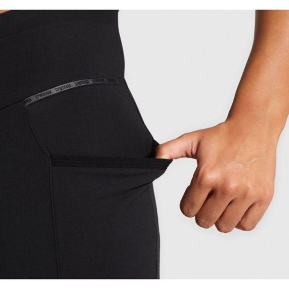 Gymshark- Womens Black Recess Workout Leggings- M - Picture 5 of 6